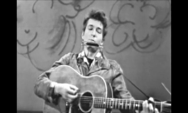 Bob Dylan hát 'Blowing In The Wind'